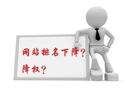 網(wǎng)站降權(quán)被K，排名下降了我們該如何應(yīng)對？